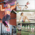 Miniatyrbillede 6 af 7: Pull Up, Stretch, Mobilitetstræning, Assisterede Pull Up Stropper Powerlifting Bånd til Hjemmefitness, Stretching og Modstandstræning, Sæt