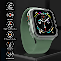 Miniatyrbillede 3 af 4: 3-pak kompatibel med Apple Watch Series 7/8 etui 41mm iWatch hård PC