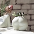 Miniatyrbillede 2 af 5: Mini underkropskrukke - Kvindekropsformet blomsterkrukke med drænhuller