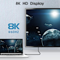 Miniatyrbillede 3 af 5: Usb4-kabel, 6,6 fod, 40 Gbps dataoverførsel, 240 W (48V5A)
