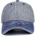 Miniatyrbillede 2 af 5: Unisex Vasket Farvet Bomuld Justerbar Solid Baseball Cap