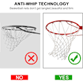 Miniatyrbilde 5 av 5: Profesjonelt basketballnett for tunge belastninger