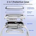 Miniatyrbillede 2 af 6: 2 i 1 Vandtæt Etui til Apple Watch Skærm