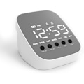 Miniatyrbild 1 av 7: Väckarklocka, LED digital väckarklocka, 3 nivåer ljusstyrka, 2 larm, 12/24H, snooze, liten väckarklocka för sovrum, heminredning, kontor, resor