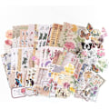 Miniatyrbillede 1 af 5: 260 stk Vintage Scrapbooking Stickers - DIY Retro Journaling Kit