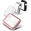 Miniatyrbild 1 av 4: Mjukt skärmskydd Bumper Case Kompatibel med Apple Watch 38mm
