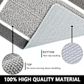 Miniatyrbillede 3 af 5: Grå lavprofil dør måtte - 20x32, skridsikker og absorberende