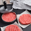 Miniatyrbild 4 av 5: Hamburgerpressform - Non-stick hamburgerpress