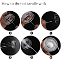 Miniatyrbilde 4 av 4: 4 stk. Former Sett - Plast Lysestøping Kit - DIY Lys
