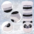 Miniatyrbillede 3 af 5: Børne Fluffy Dyresokker - Fuzzy Varme Julestrømper til Børn