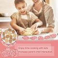 Miniatyrbild 5 av 5: Jul Cookie Cutter - 8 delar 3D-form