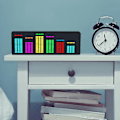 Miniatyrbild 2 av 5: Led Music Spectrum Rhythm Lights Röstsensor 1624 Rgb Atmosphere Level Indicator Med Klocka Displa