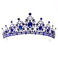 Miniatyrbilde 1 av 5: Krystall Bryllupskrone Dronning Tiara Brud Kroner for Kvinner Jenter Rhinestone Decor