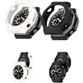 Miniatyrbillede 1 af 5: Etui til Amazfit T-Rex 3, TPU Beskyttelsescover, Let at Installere, Faldsikker, Ridsefast, Beskyttelsesetui til Amazfit T-Rex 3 Smartwatch (Sort+Hvid) Bl