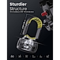 Miniatyrbilde 3 av 5: Sykkeltelefonholder - Rask installasjon, 360° roterbart feste for iPhone, Samsung og smarttelefoner