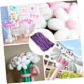 Miniatyrbilde 3 av 5: 100 stk modellering ballonger for bryllupsdekorasjon, lilla, morsomme bursdagsballonger