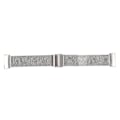 Miniatyrbillede 4 af 5: For Fitbit Charge 4 Dobbelt Forsikringsspændemilansk Urrem FDT Silver