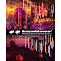Miniatyrbilde 4 av 6: Solardrevne Halloween-lys 20 rør 480 LED-meteorskur Icicle-lys regndråpelykter med timerfunksjon fallende regnlys for feriefest