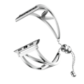 Miniatyrbillede 2 af 2: Rustfrit stål urrem udskiftning armbånd til Iwatch Series 5