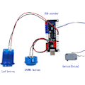 Miniatyrbild 3 av 4: Arcade-spel USB-kodare Zero Delay Gamepad-knapp Joystick