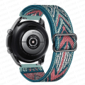 Miniatyrbild 1 av 5: 20mm 22mm Band för Samsung Galaxy Watch 4/classic/3/5/pro/active 2 Gear S3 Elastisk Nylon Loop Huawei Watch Gt 2 2e 3 Pro Rem Green Arrow 22mm
