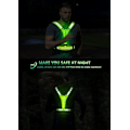 Miniatyrbilde 2 av 5: LED Reflekterende Vest Løpeutstyr, USB Oppladbar Lys Opp Løping