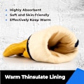 Miniatyrbillede 2 af 5: Vinterlæderarbejdshandsker - 3M™ Thinsulate™ for