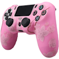 Miniatyrbild 2 av 5: Ps4 Sakura Silikon Controller Skins med 8 tumgrepp