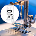 Miniatyrbild 5 av 5: Liten rullfåll Symaskins set - 3 mm, 4 mm och 6 mm