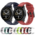 Miniatyrbillede 3 af 5: Til Garmin Quatix 5 Sapphire 22mm Solid Color Silikonurrem OPW Coffee Color