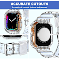 Miniatyrbillede 4 af 6: Kompatibel med Crystal Clear Apple Watch-rem