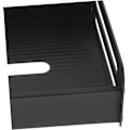 Miniatyrbillede 7 af 9: 1 stk væghylde selvklæbende badeværelseshylde åben hylde opbevaringsskab lagerhylde vægmonteret opbevaringshylde rum aluminium