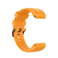 Miniatyrbillede 2 af 5: For Garmin Fenix 7s 20mm Solid Color Silicone Quick Release Watch Band FMV Yellow