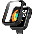 Pikkukuva 1 / 5: PC Täyssuojaava Suojakotelo Karkaistu Lasinen Näytönsuoja Mi Watch Lite/Redmi Watch -kelloille