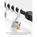 Miniatyrbillede 2 af 5: Slank Cat6A Ethernet Patch-kabel Kort - Ultratynd Od