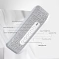Miniatyrbillede 8 af 9: Bluetooth-højttaler med trådløs opladning, dobbelt vækkeur, 3 niveauer lysstyrke, sengelampe, digitalt ur 12/24 timer, 6 i 1 trådløs opladningsstation