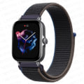 Miniatyrbillede 1 af 5: 20mm 22mm Rem til Amazfit Gts/2/2e/4/3/mini Gtr 4/2/3/pro 47mm Stratos 3 Nylon Armbånd Pulseira Correa Amazfit Bip Rem Charcoal 63 20mm