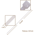 Miniatyrbillede 2 af 3: 8 tommer lynlås Hvid 1000 stk, Premium Nylon strips