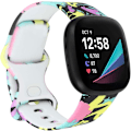 Miniatyrbild 1 av 5: Kompatibel med Fitbit Versa 4/ Versa 3 klocka för kvinnor