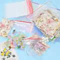 Miniatyrbilde 2 av 5: Små Ziplock-poser (800 stk.) - Gjenlukkbare plastposer for smykker og mer