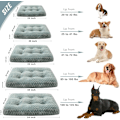 Miniatyrbillede 2 af 5: Hundeseng Mat. Hundeseng Crate Pad Kattemadras Blød Fluffy Pet Bed