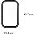 Pikkukuva 2 / 5: Näytönsuoja Xiaomi Mi Redmi Smart Band 2 -koteloille, älykellotarvikkeet, täysi suojakotelo Redmi Smart -kelloille