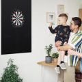 Miniatyrbild 6 av 7: Darttavla väggskydd | 27x40ih darttavla baksida | Förlängt dartväggsskydd | Stor darttavla baksida | Robusta väggskydd |