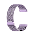 Miniatyrbillede 3 af 5: For Fitbit Versa 4 Milanese Magnetisk Metalvævet Rem OLS Light Purple