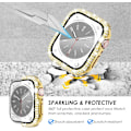 Miniatyrbillede 3 af 6: 2 i 1 Bling Vandtæt Etui til iWatch Series 6