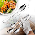 Miniatyrbilde 5 av 5: 5 stk Sporks bestikk i rustfritt stål for camping og reiser
