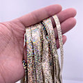 Miniatyrbillede 5 af 5: Champagne Gold Glitter Baggrund Gardin (2stk, 1m x 2,5m) til fester