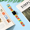 Miniatyrbillede 3 af 5: Bløde printede remme, der er kompatible med Apple Watch-remme