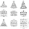 Miniatyrbilde 2 av 5: God Jul Klara frimerker - Julehilsenord for kortlaging og scrapbooking