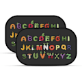Miniatyrbild 1 av 5: Bilsolskydd - (2-pack) - 21\"x12\" Bilsidesolskydd